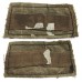 Pair of Royal Engineers (R.E.) WW2 Cloth Slip On Shoulder Titles