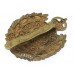 George V Royal Engineers WW1 Economy Cap Badge (Non Voided Centre)
