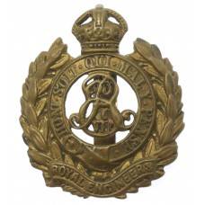 Edward VII Royal Engineers Cap Badge