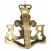 Royal Monmouthshire Royal Engineers Anodised (Staybrite) Cap Badge