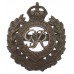 George VI Royal Engineers Officer's Service Dress Cap Badge