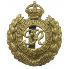 George VI Royal Engineers Cap Badge