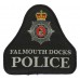 Falmouth Docks Police Cloth Pullover Patch Badge
