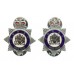 Royal Borough of Kensington & Chelsea Parks Police Enamelled Collar/Epaulette Badges - Queen's Crown