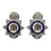 Royal Borough of Kensington & Chelsea Parks Police Enamelled Collar/Epaulette Badges - Queen's Crown