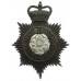 Lancashire Constabulary Night Helmet Plate - Queen's Crown