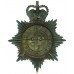 Buckinghamshire Constabulary Night Helmet Plate - Queen's Crown