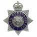 Buckinghamshire Constabulary Senior Officer's Enamelled Cap Badge - King's Crown