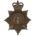Dudley Borough Police Night Helmet Plate - Queen's Crown
