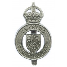 Gwynedd Constabulary Cap Badge - King's Crown