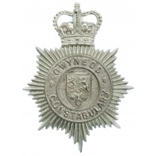 Gwynedd Constabulary Helmet Plate - Queen's Crown