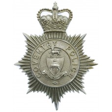 Coventry Police Helmet Plate - Queen's Crown