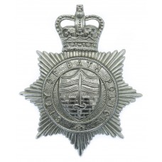 Bath City Police Cap Badge - Queen's Crown