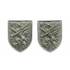 Pair of Somertsetshire Constabulary Collar Badges