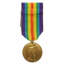 WW1 Victory Medal - Pte. W. Akin, 20th Bn. (Blackheath and Woolwich) London Regiment