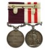 Indian Mutiny Medal and Army Long Service & Good Conduct Medal Pair - Regimental Sergeant Major J.T. Murray, 73rd Regiment of Foot