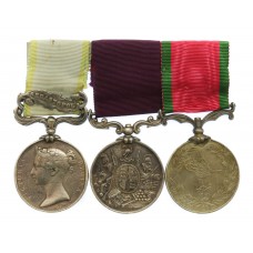 1854 Crimea Medal (Clasp - Sebastopol), Army LS&GC Medal and Turkish Crimea Medal Group of Three - Quartermaster R. Haw, 73rd Regiment & Scots Fusilier Guards