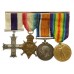 WW1 Military Cross, 1914-15 Star, British War Medal & Victory Medal Group of Four - Lieut. W. Reid, Royal Marine Engineers (Royal Naval Division) & Royal Engineers