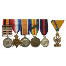 Boer War and WW1 Medal Group of Six - Brigadier General J.A. Bell-Smyth, Commanding Officer, 1st Dragoon Guards (Awarded the C.M.G. for the Battle of Chateau Hooge)