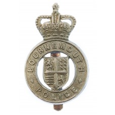 Bournemouth Borough Police Cap Badge - Queen's Crown