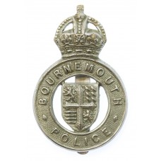 Bournemouth Borough Police Cap Badge - King's Crown