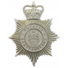 Gwynedd Constabulary Helmet Plate - Queen's Crown