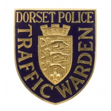 Dorset Police Traffic Warden Enamelled Cap Badge