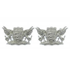 Pair of Dorset Constabulary Collar Badges