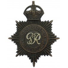 George VI Gloucestershire Constabulary Helmet Plate