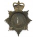 Gloucestershire Constabulary Night Helmet Plate - Queen's Crown