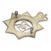 Gloucestershire Constabulary Senior Officer's Sterling Silver & Enamel Cap Badge - Queen's Crown