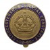 Gloucestershire Constabulary Special Constable Enamelled Cap Badge - King's Crown