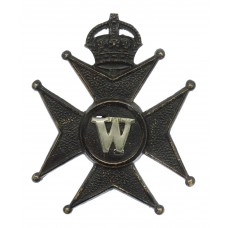 Wiltshire Constabulary Cap Badge - King's Crown