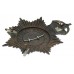 Wiltshire Constabulary Black Helmet Plate - King's Crown