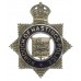 Hastings Borough Police Senior Officer's Sterling Silver & Enamel Cap Badge - King's Crown