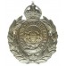 Salisbury City Police Wreath Cap Badge - King's Crown