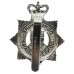 Derbyshire Constabulary Enamelled Star Cap Badge - Queen's Crown