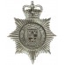 Derbyshire Constabulary Helmet Plate - Queen's Crown