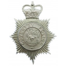 Coventry Police Helmet Plate - Queen's Crown