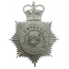 Gwynedd Constabulary Helmet Plate - Queen's Crown