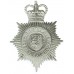 Gwynedd Constabulary Helmet Plate - Queen's Crown