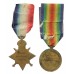 WW1 1914-15 Star and Victory Medal - Pte. J. Goodwin, 1st/5th Bn. King's Own Yorkshire Light Infantry