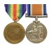 WW1 British War & Victory Medal Pair with Royal Life Saving Society Medal - Cpl. H. Boulby, 2/5th Bn. King's Own Yorkshire Light Infantry - Wounded