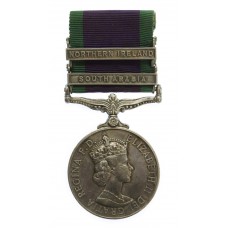 Campaign Service Medal (2 Clasps - South Arabia, Northern Ireland) - Cpl. R. Hogg, Royal Corps of Transport