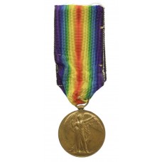 WW1 Victory Medal - Pte. G. Hiscock, Worcestershire Regiment