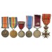 MBE (Military), WW1 British War, Victory, 1935 Jubilee, 1937 Coronation, LS&GC and Belgium Croix de Guerre Medal Group of Seven - Captain (Quartermaster) T. Elliott, Royal Scots Greys