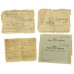 WW2 Medal Group of Four with Soldier's Service and Pay Book - Gnr. C. Baston, Royal Artillery