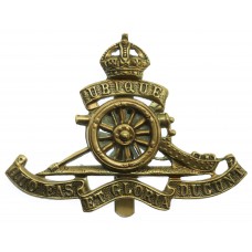 Royal Artillery (Revolving Wheel) Cap Badge - King's Crown