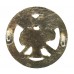 Belize Defence Force Anodised (Staybrite) Cap Badge