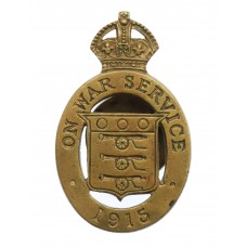 WW1 1915 On War Service Lapel Badge